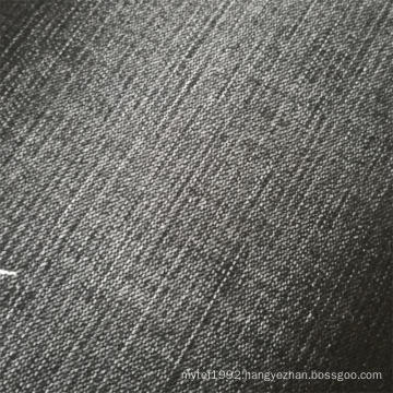 Black Bamboo lycra denim fabric for legging jeans